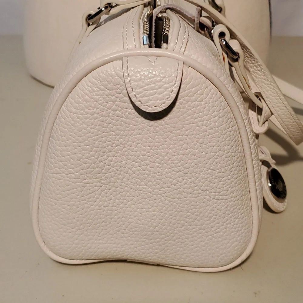 Dooney and Bourke Pebble Leather Barrel Bag (satchel) - Picture 7 of 11